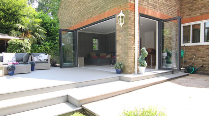 Solarlux SL60e Bifold Doors, Weybridge, Surrey